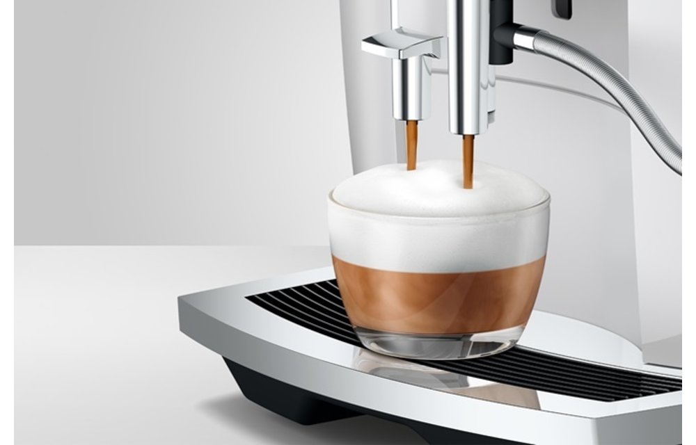 E6 Piano White (EC) - Koffiemachine