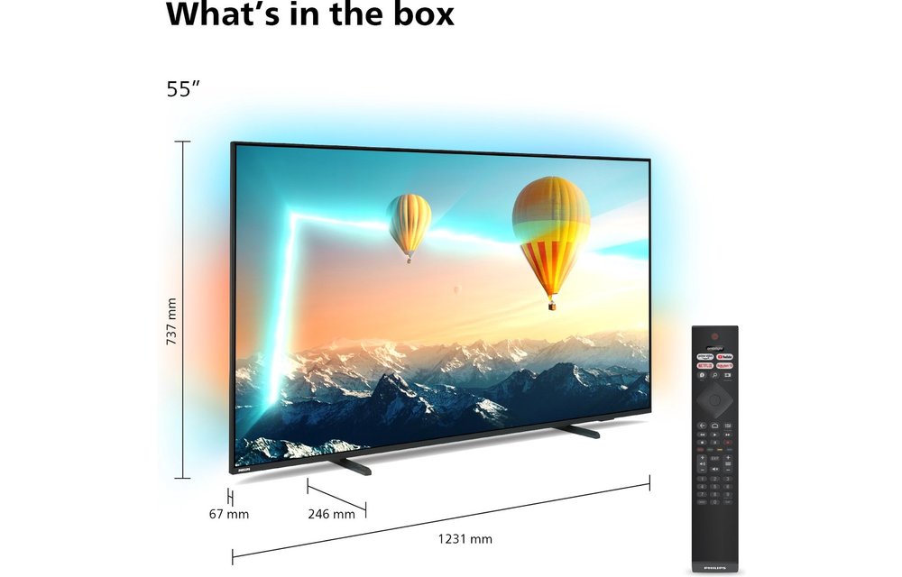 Philips 55PUS8007/12 - 55 inch - LED TV