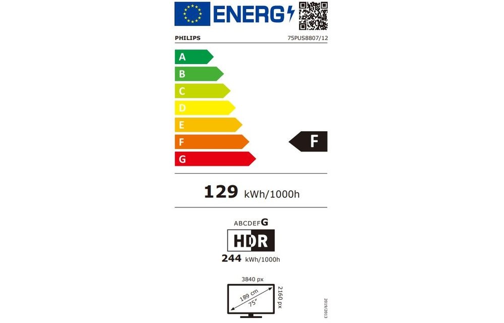 Philips 75PUS8807/12 - 75 inch LED TV - LED TV