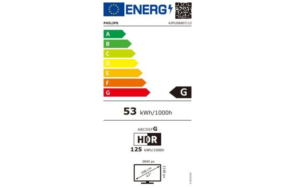 Philips 43PUS8807/12 - 43 inch LED TV - LED TV