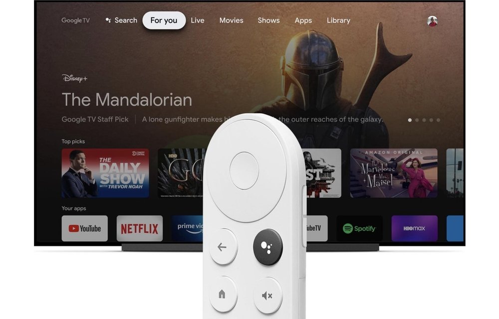 Google Chromecast met Google TV (2K) - Mediaspeler