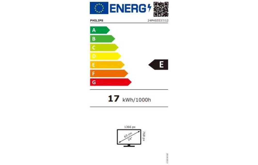 Philips 24PHS5537/12 - 24 inch - LED TV