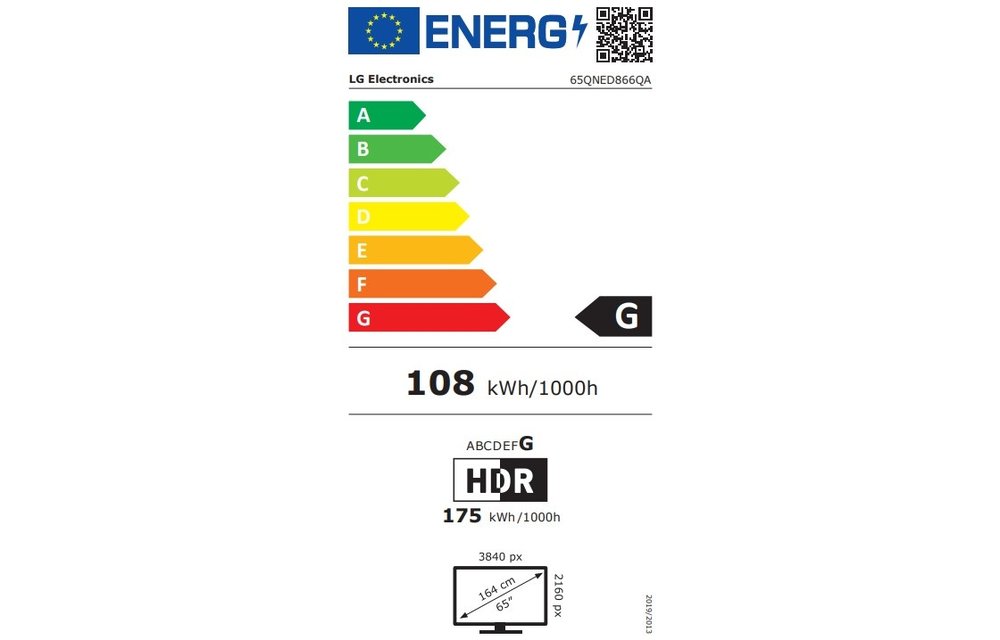 LG 65QNED866QA - 65 inch - LED TV