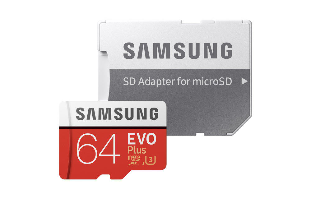 Samsung EVO Plus 64GB Micro SDXC geheugenkaart - Micro SD kaart