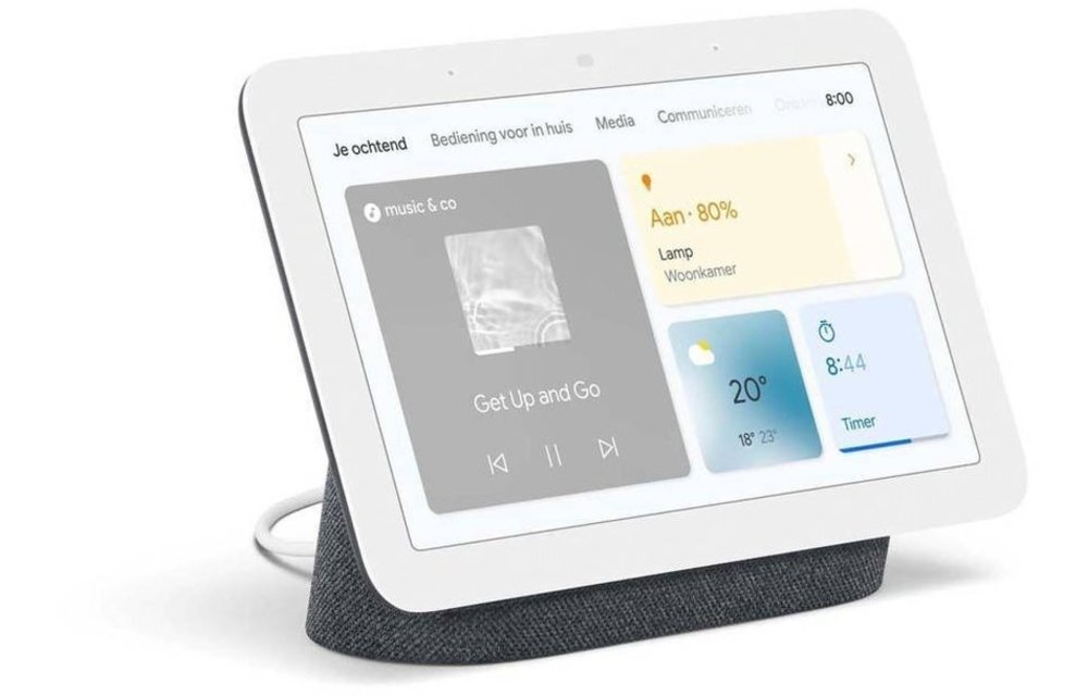 Google Nest Hub 2 Charcoal - Smart Home systeem