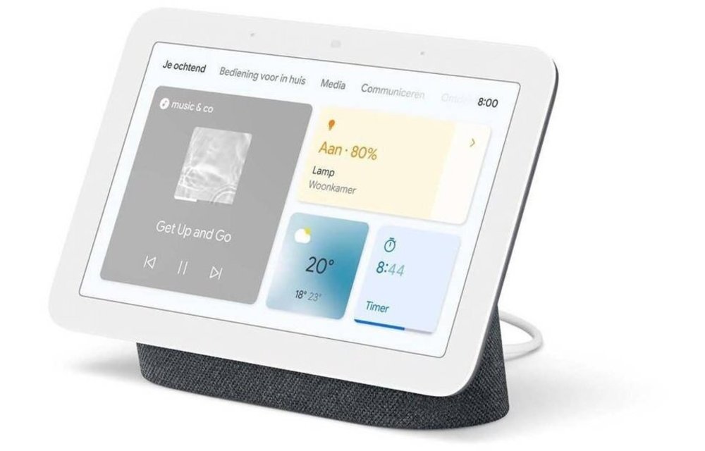 Google Nest Hub 2 Charcoal - Smart Home systeem