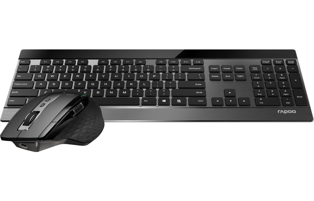 Rapoo 9900MUIB - Toetsenbord + muis set