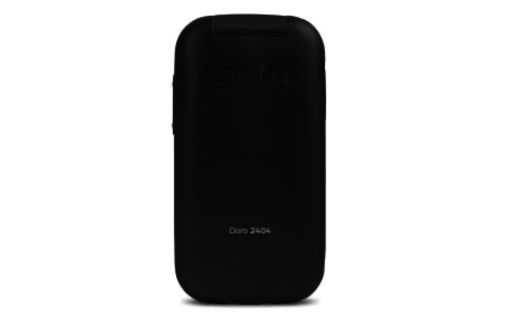 Doro 2404 Zwart - Senioren telefoon