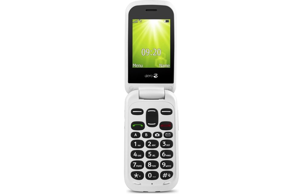 Doro 2424 Wit - Senioren telefoon