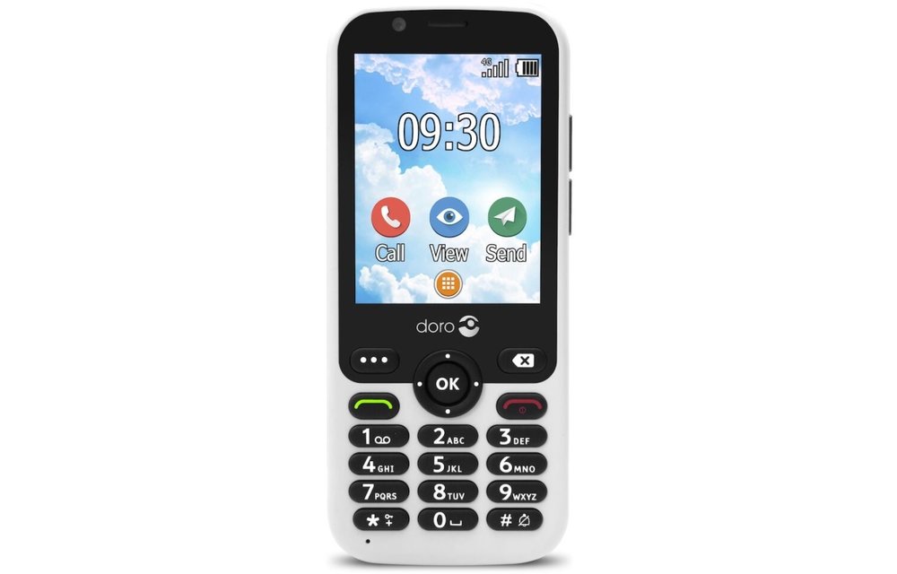 Doro 7010 Wit - Senioren telefoon