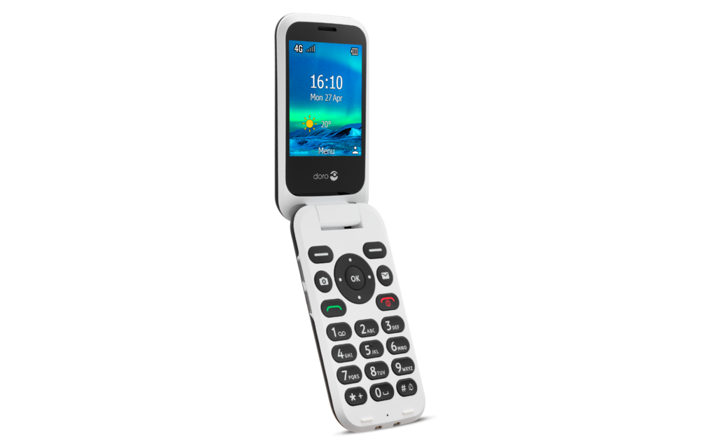 Doro 5860 zwart - Senioren telefoon