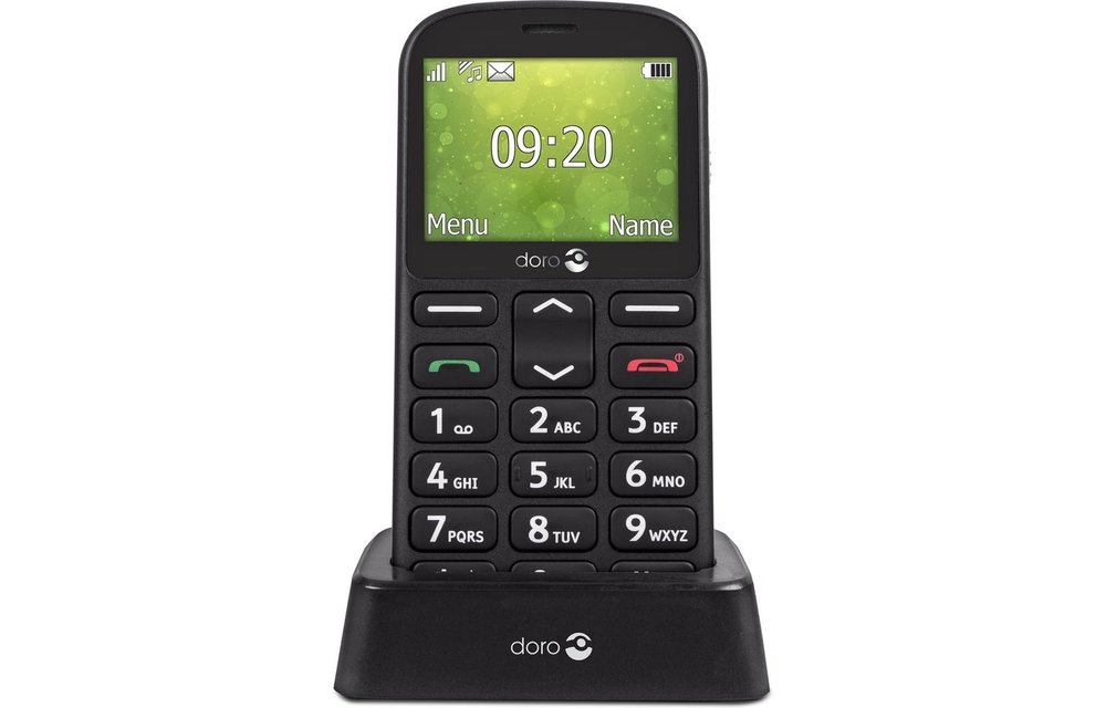Doro 1361 Zwart - Senioren telefoon