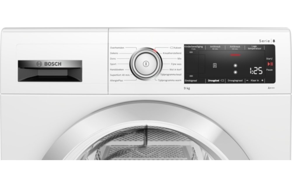 Bosch EXCLUSIV WTX88M90NL - Warmtepompdroger
