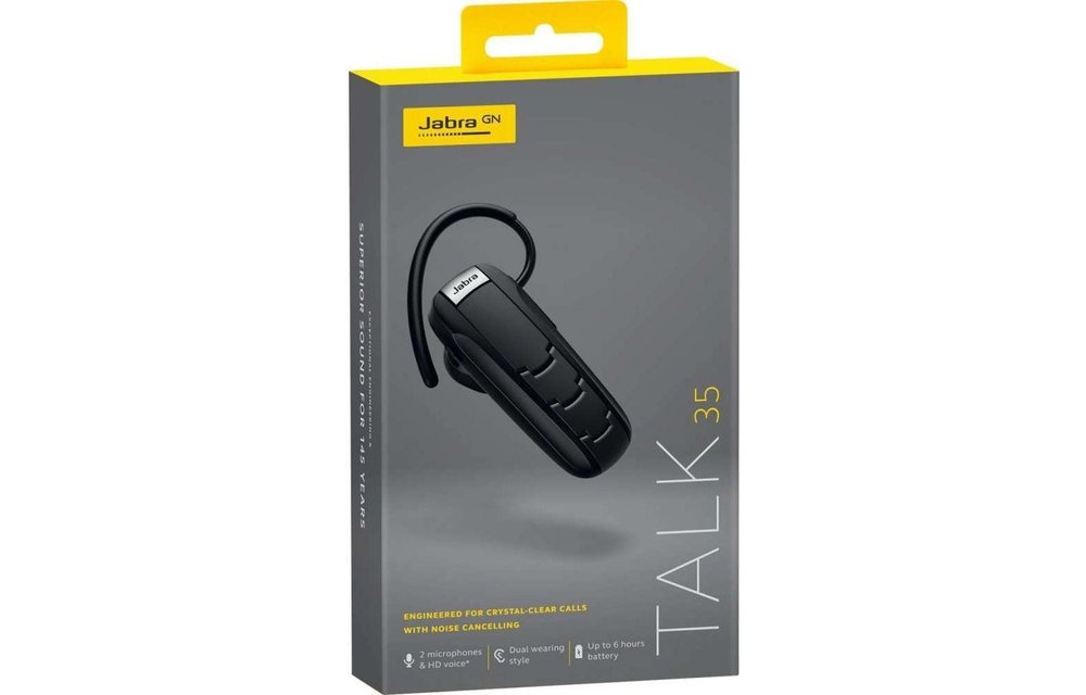 Jabra Talk 35 (Zwart) - Bluetooth Headset