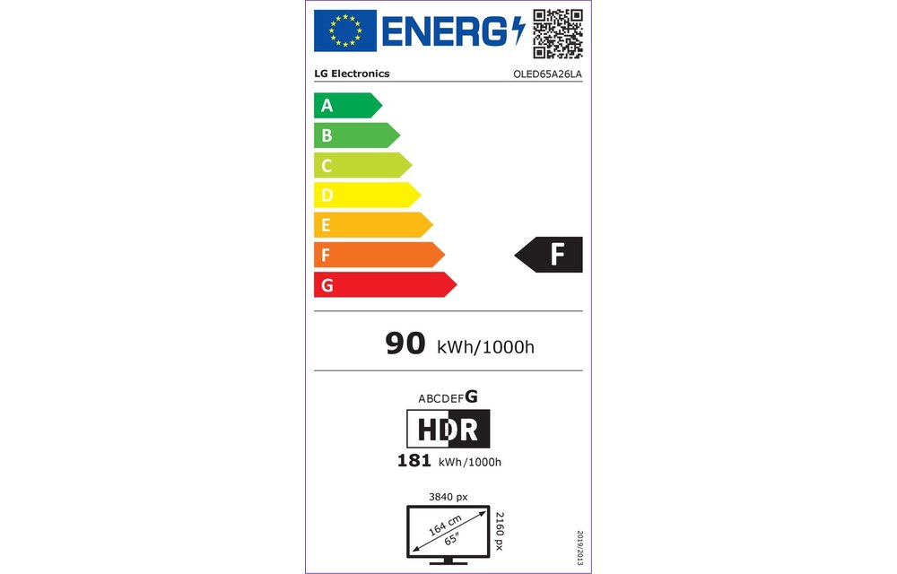 LG OLED65A26LA - 65 inch - OLED TV