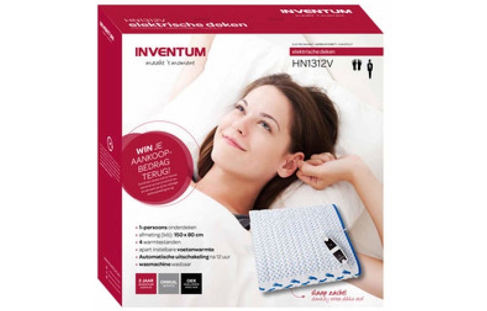 Inventum HN1312V - Elektrische deken