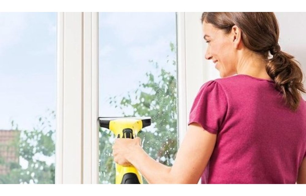 Karcher WV2 Premium Geel Window Vac - Ruitenreiniger