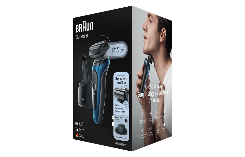 Braun Series 6 Wet & Dry 60-B7200cc - Scheerapparaat