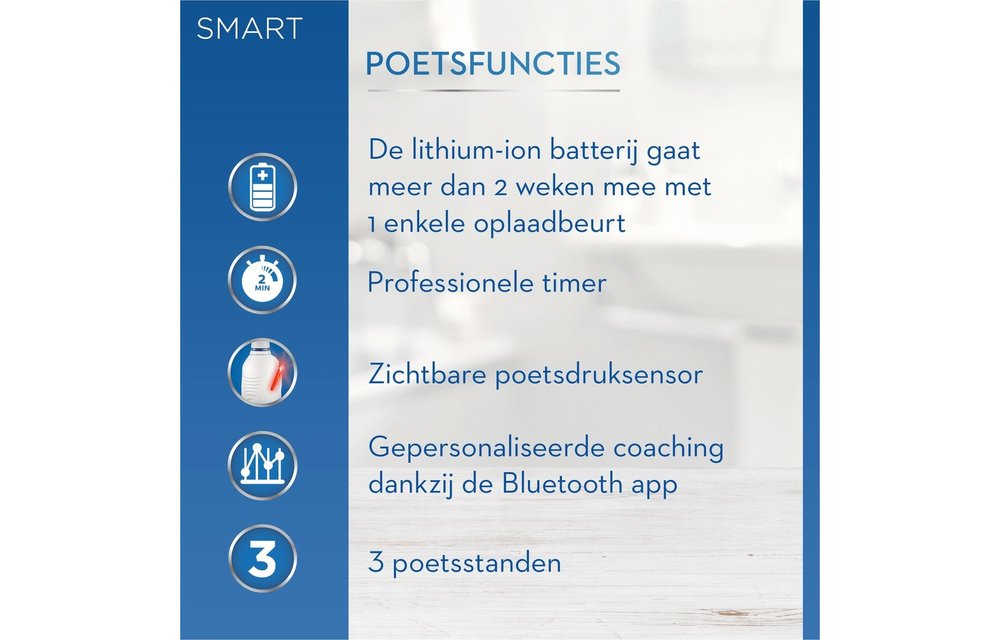 Oral-B Smart 4000N Zwart - Elektrische tandenborstel