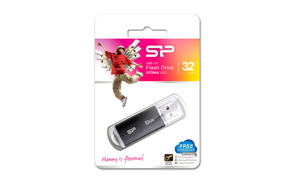 Silicon Power Ultima U02 32 GB USB Stick - USB stick