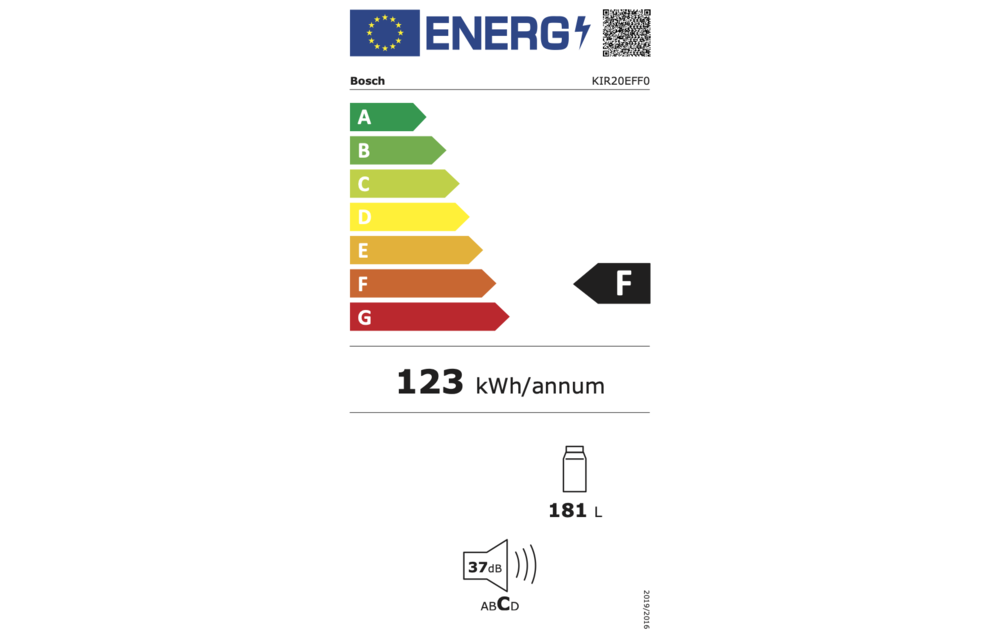 Bosch EXCLUSIV KIR20EFF0 - Inbouw koelkast