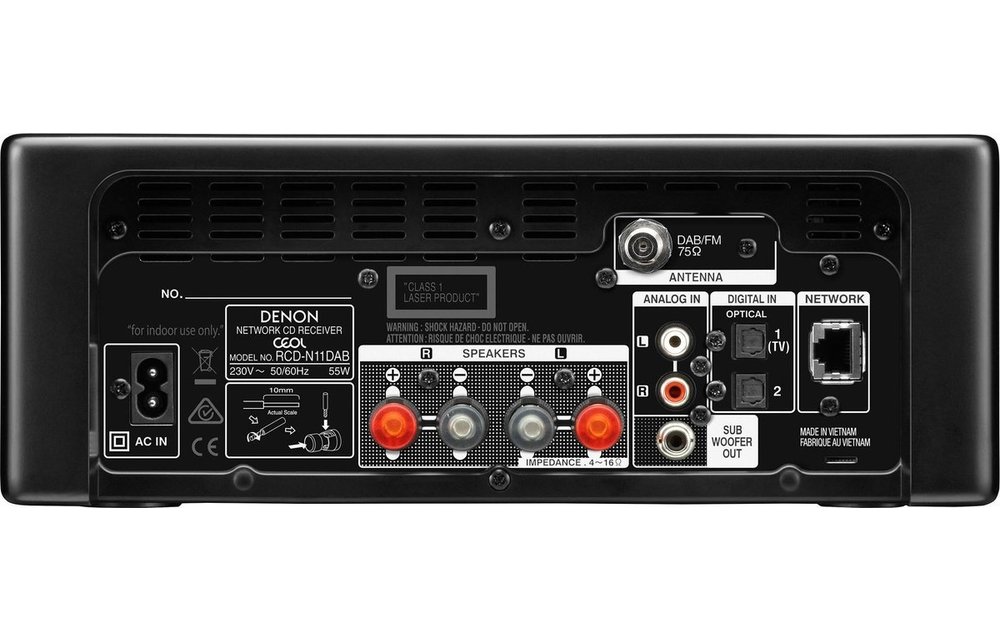 Denon RCD-N11DAB - Receiver