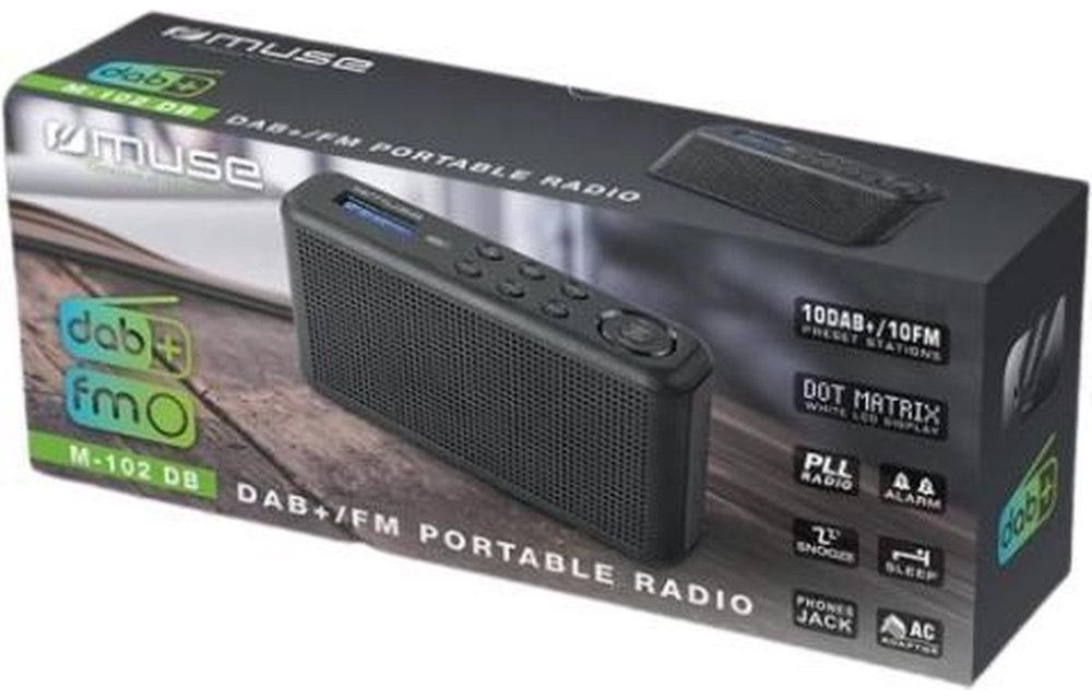Muse M-102 DBPortable Radio - Radio