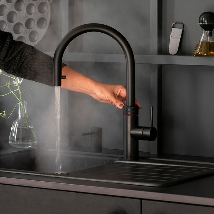 Quooker Flex met COMBI+ boiler Zwart Obbink