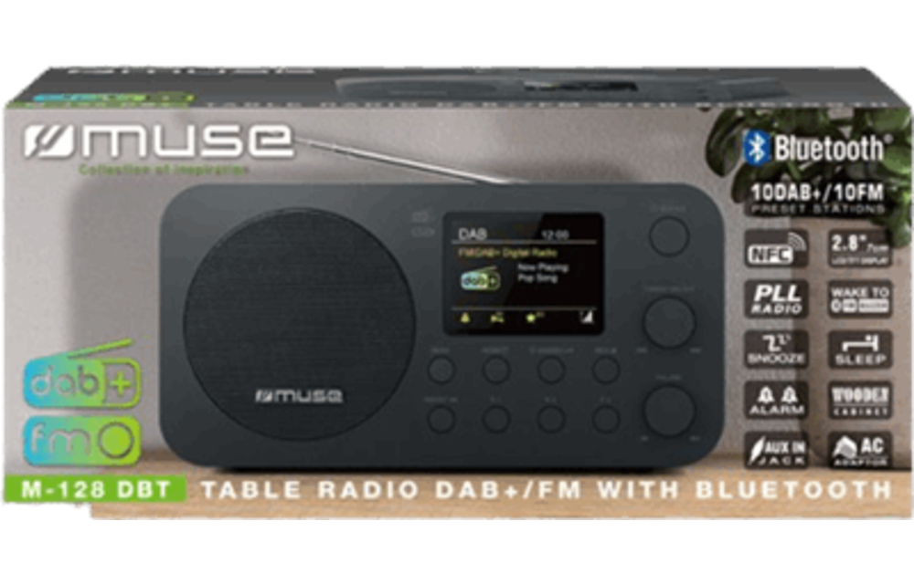Muse M-128DBT Radio - Radio