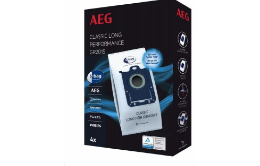 AEG GR201S S-Bag 4 stuks