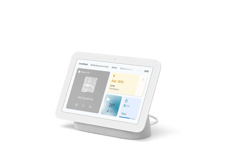Google Nest Hub 2 Chalk - Smart Home systeem