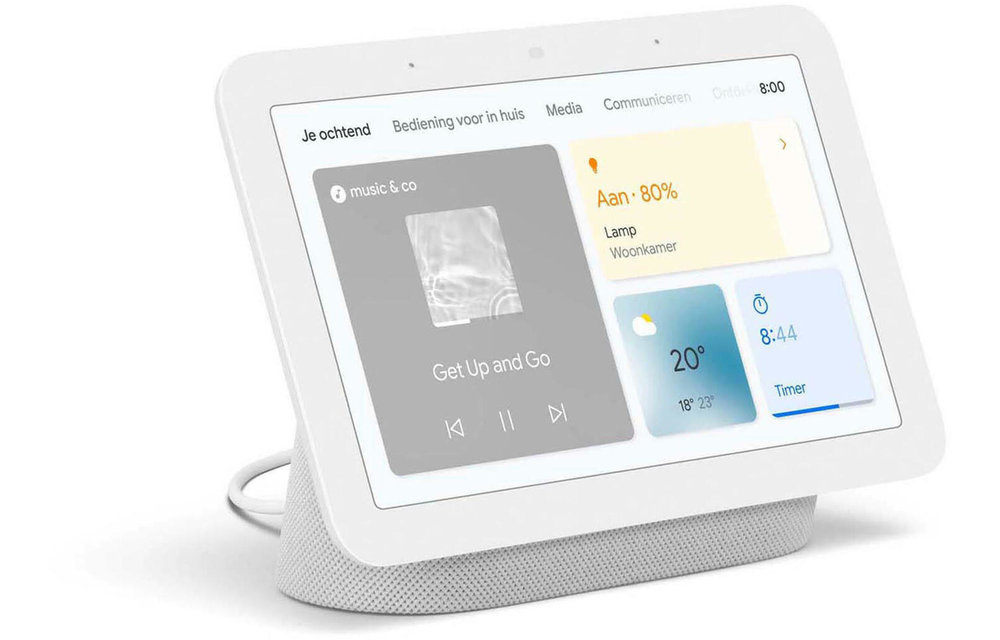Google Nest Hub 2 Chalk - Smart Home systeem