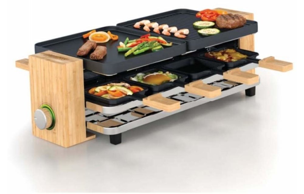 Princess Raclette Pure 8 162910 - Gourmetset