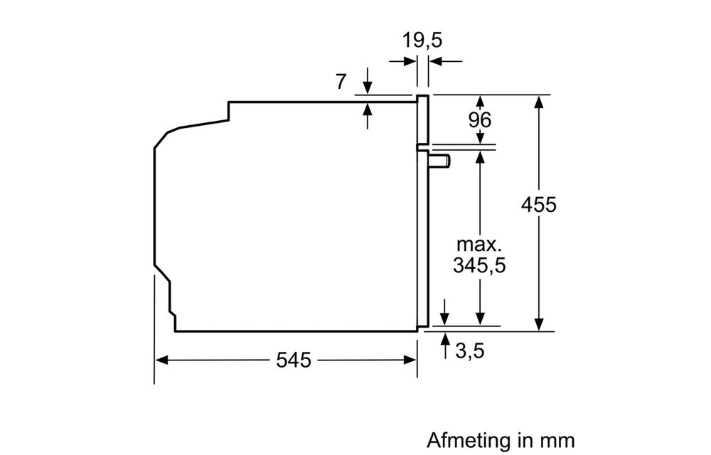 Bosch CPA565GS0 - Inbouw magnetron