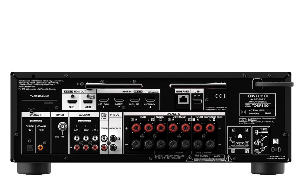 Onkyo AV-Receiver TXNR5100 - Receiver