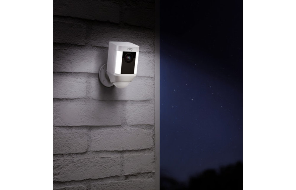 Ring Spotlight Cam Battery Wit - Beveiligingscamera