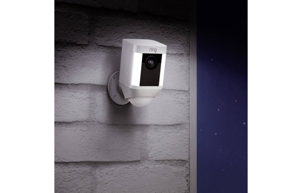 Ring Spotlight Cam Battery Wit - Beveiligingscamera