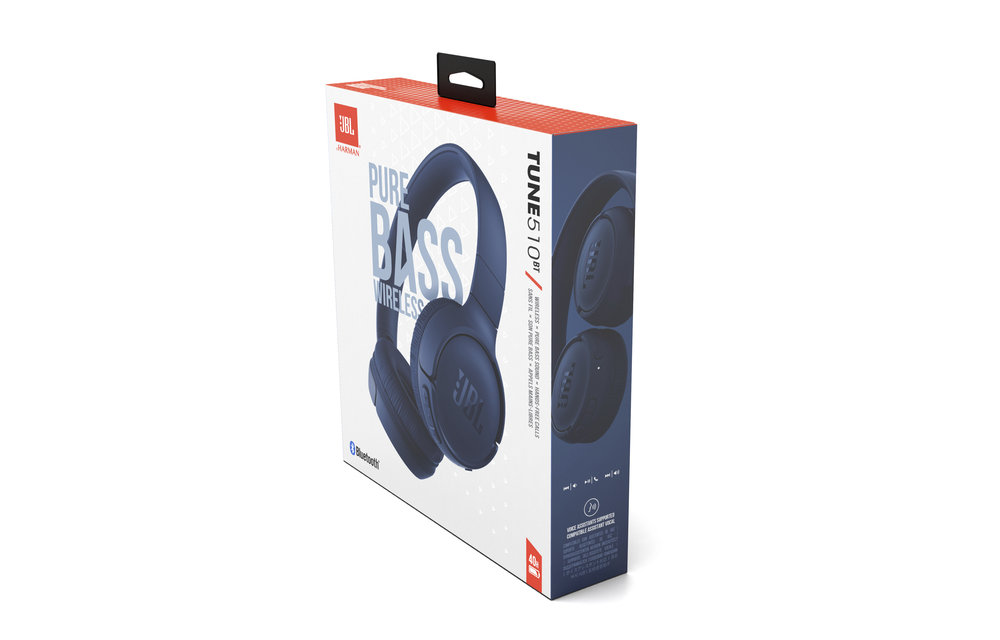 JBL Tune 510 BT (Blauw) - On-ear koptelefoon