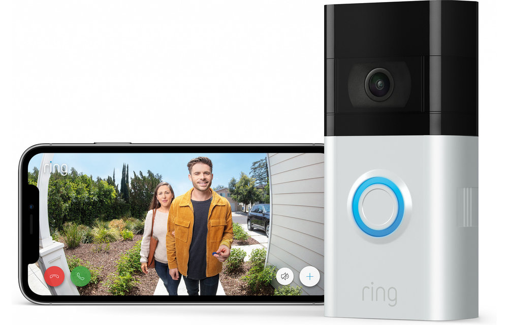 Ring Video Doorbell 2nd Gen (Nikkel) - Deurbel