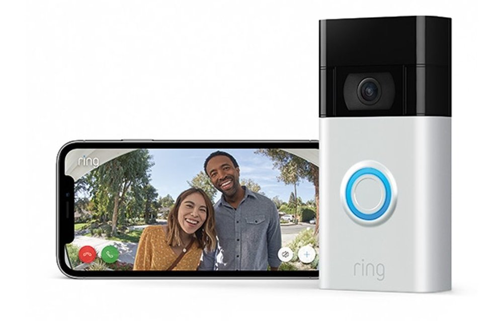 Ring Video Doorbell 2nd Gen (Nikkel) - Deurbel