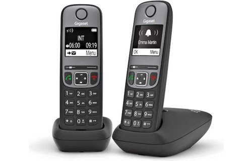 Gigaset A705 Duo Zwart - Dect telefoon