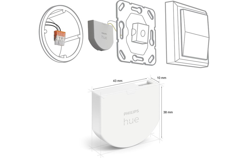 Philips Hue Wall Switch Wandschakelaarmodule