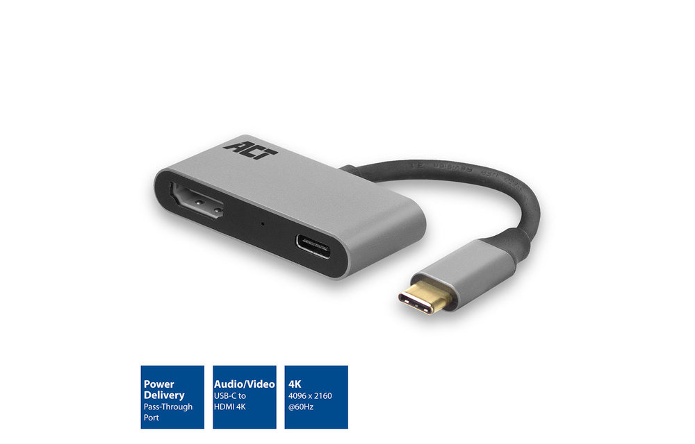 ACT AC7020 USB-C - HDMI female - Adapter