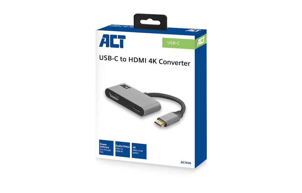 ACT AC7020 USB-C - HDMI female - Adapter