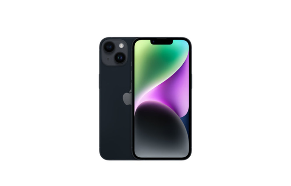 Apple iPhone 14 (128GB) Zwart - Mobiele telefoon