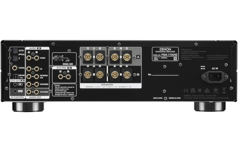 Denon PMA1700NEBKE2 versterker - Versterker