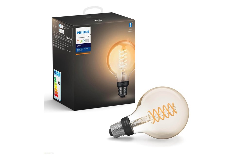 Philips Hue Filamentlamp White Globe E27 (Bluetooth)