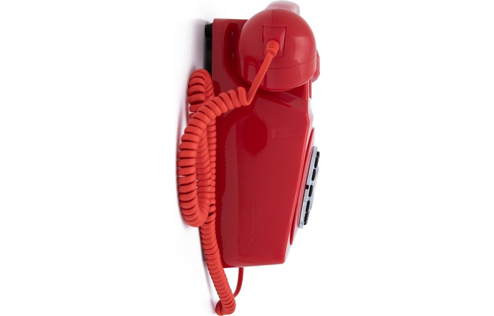 GPO 746 Retro Wandtelefoon Rood - Retro telefoon