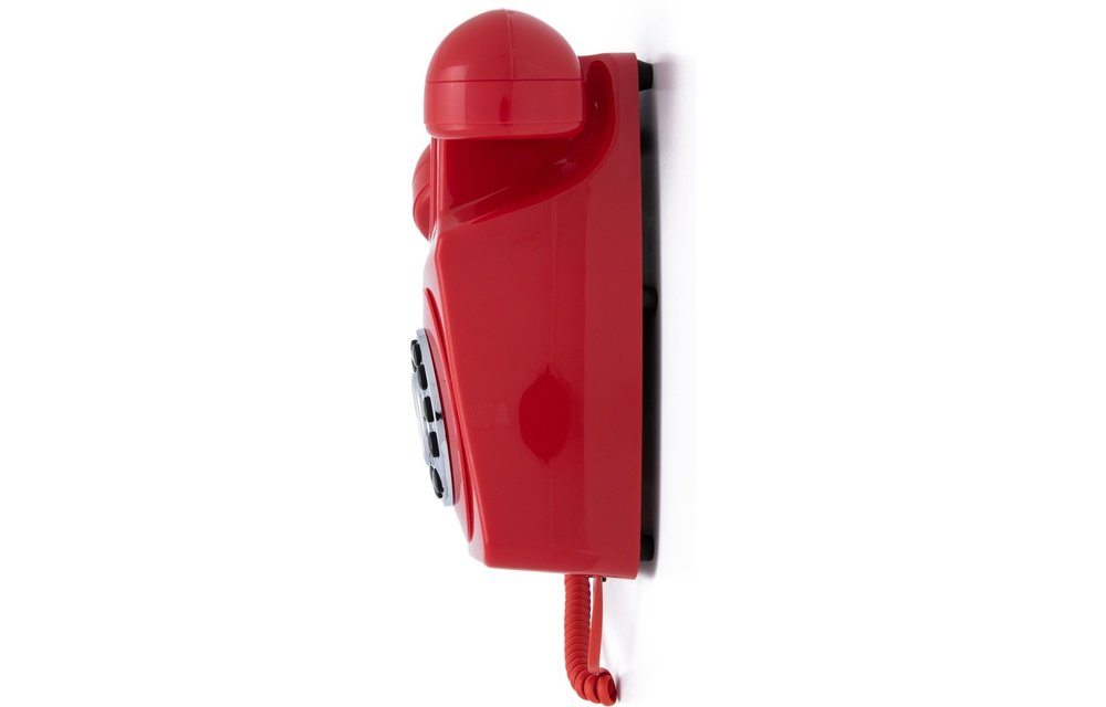 GPO 746 Retro Wandtelefoon Rood - Retro telefoon