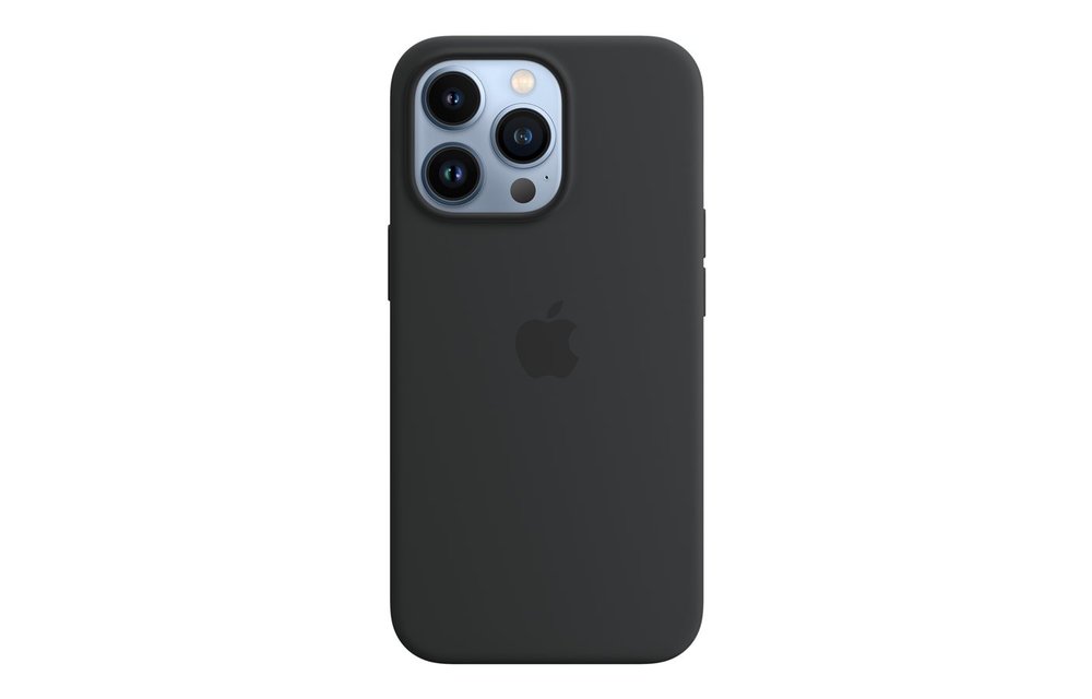 Apple iPhone 13 Pro Silicone Case with MagSafeMidnight